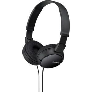 Sony ZX Series Wired On-Ear Headphones Black MDR-ZX110